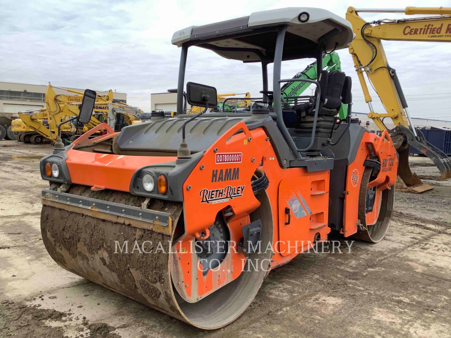 2015 Hamm HD+120I Vibratory Double