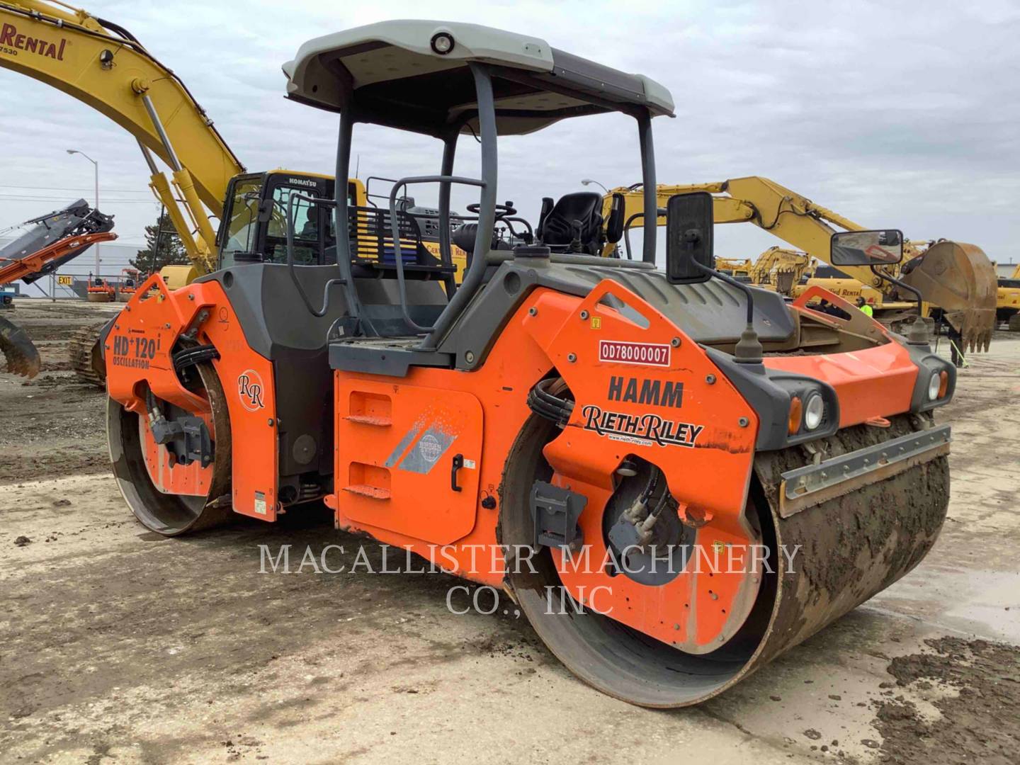 2015 Hamm HD+120I Vibratory Double