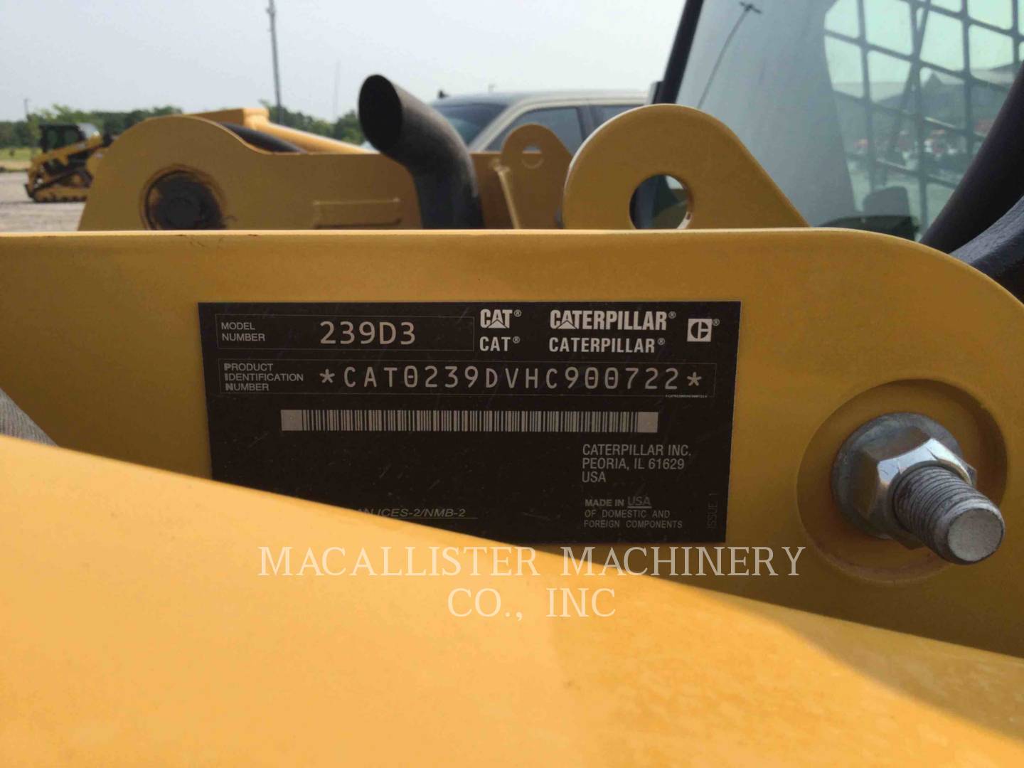 2019 Caterpillar 239D3 Misc