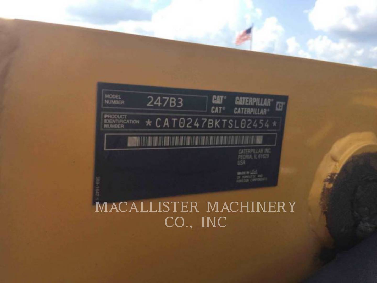 2014 Caterpillar 247B3 Misc