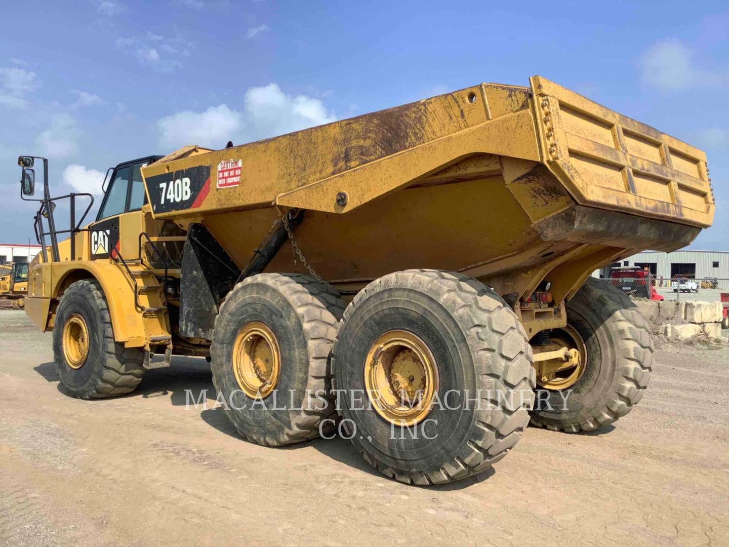 2014 Caterpillar 740B Articulated Truck