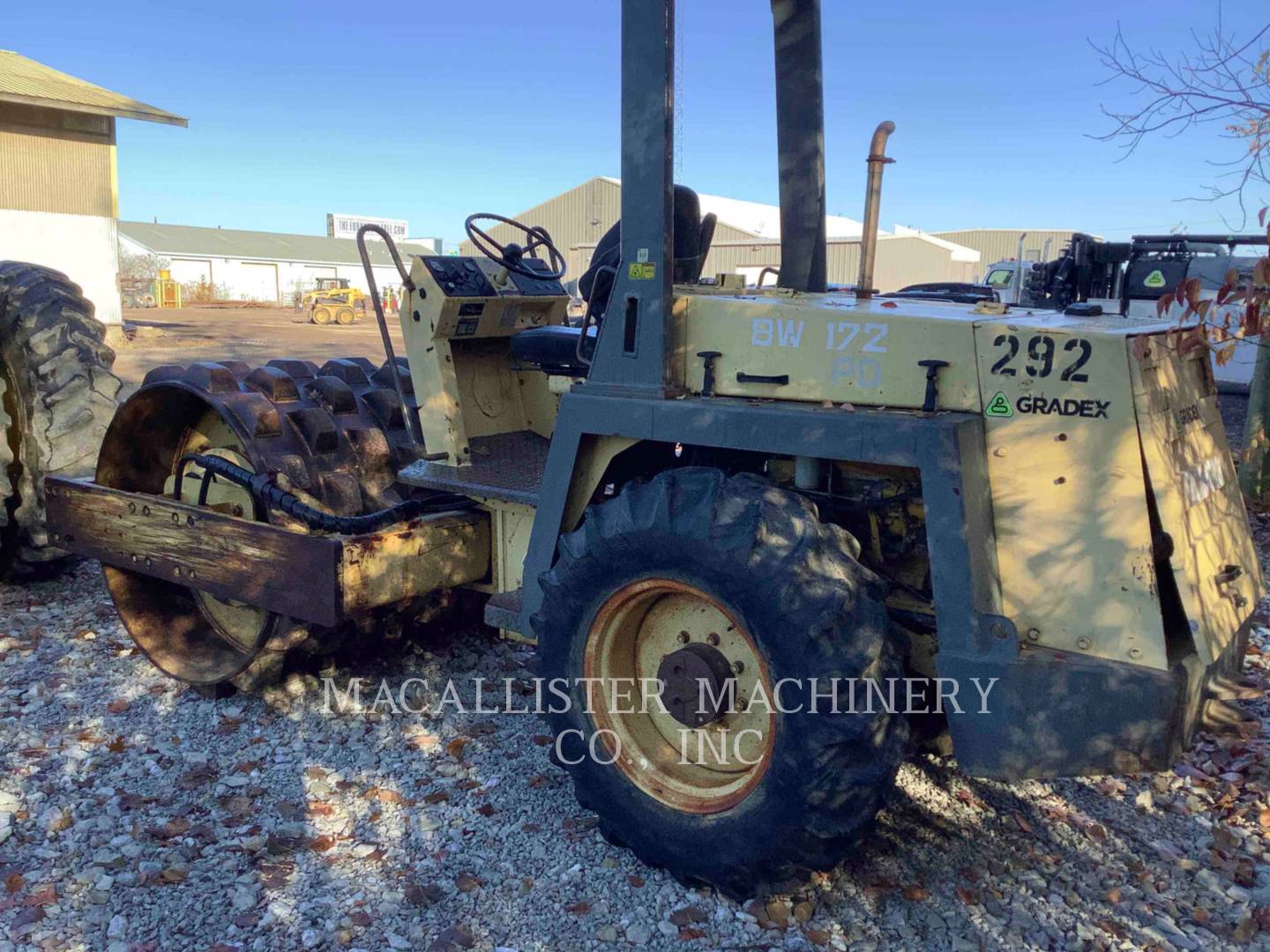 1988 Bomag BW172PD Vibratory Single