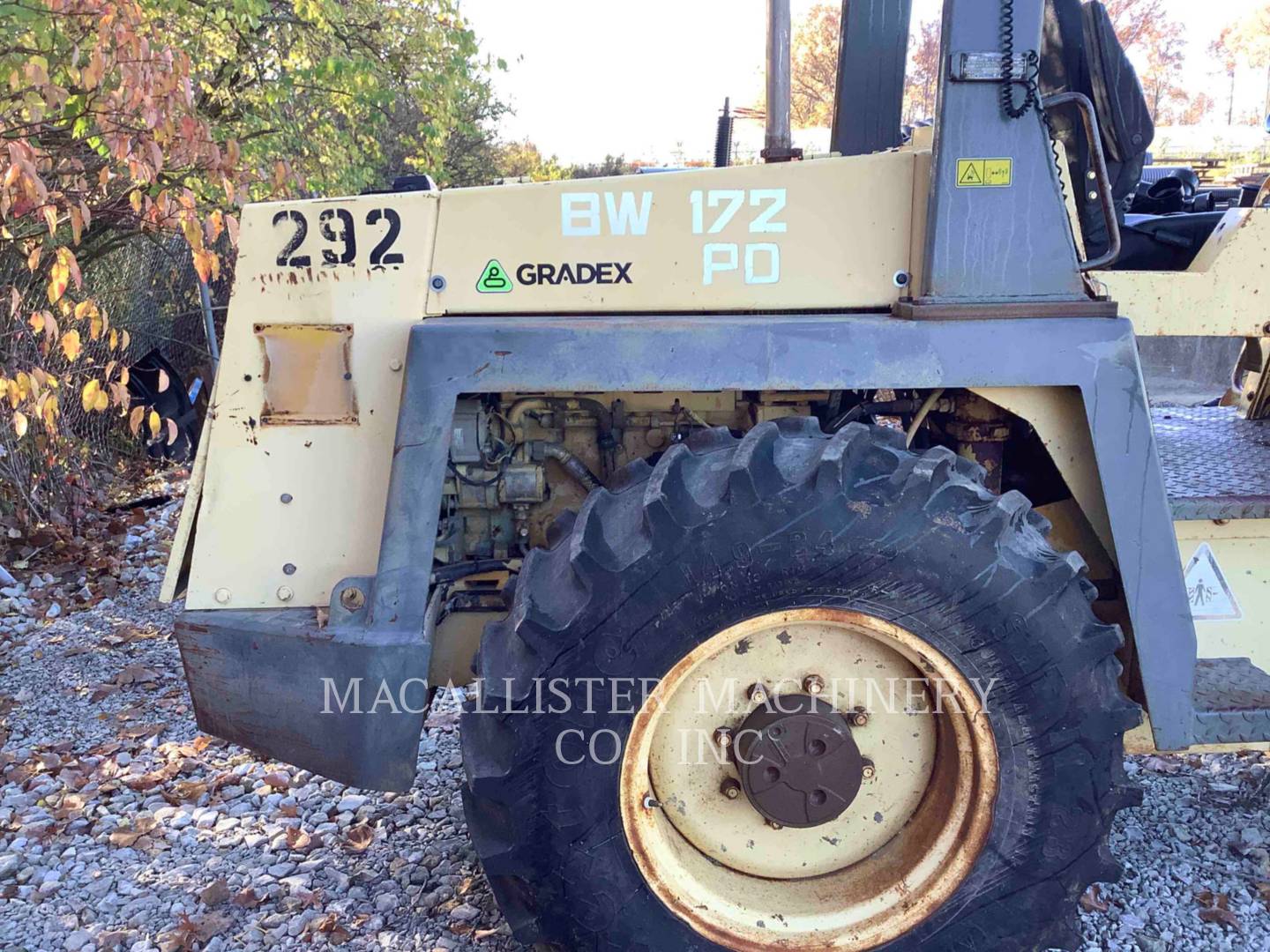 1988 Bomag BW172PD Vibratory Single