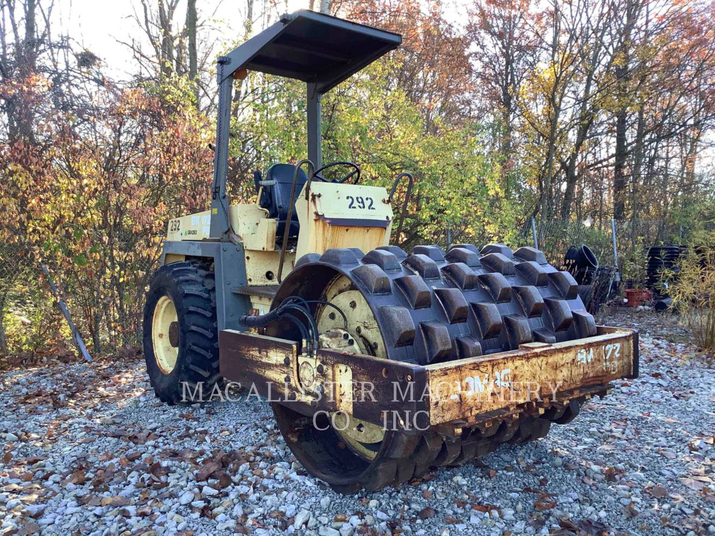 1988 Bomag BW172PD Vibratory Single