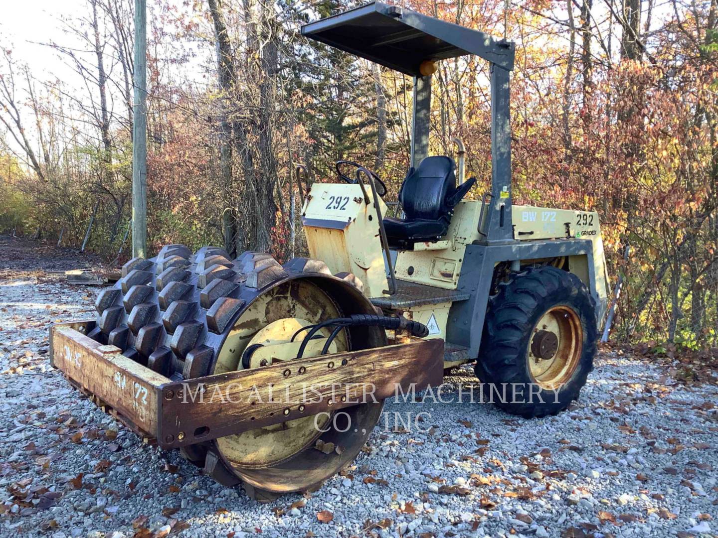 1988 Bomag BW172PD Vibratory Single