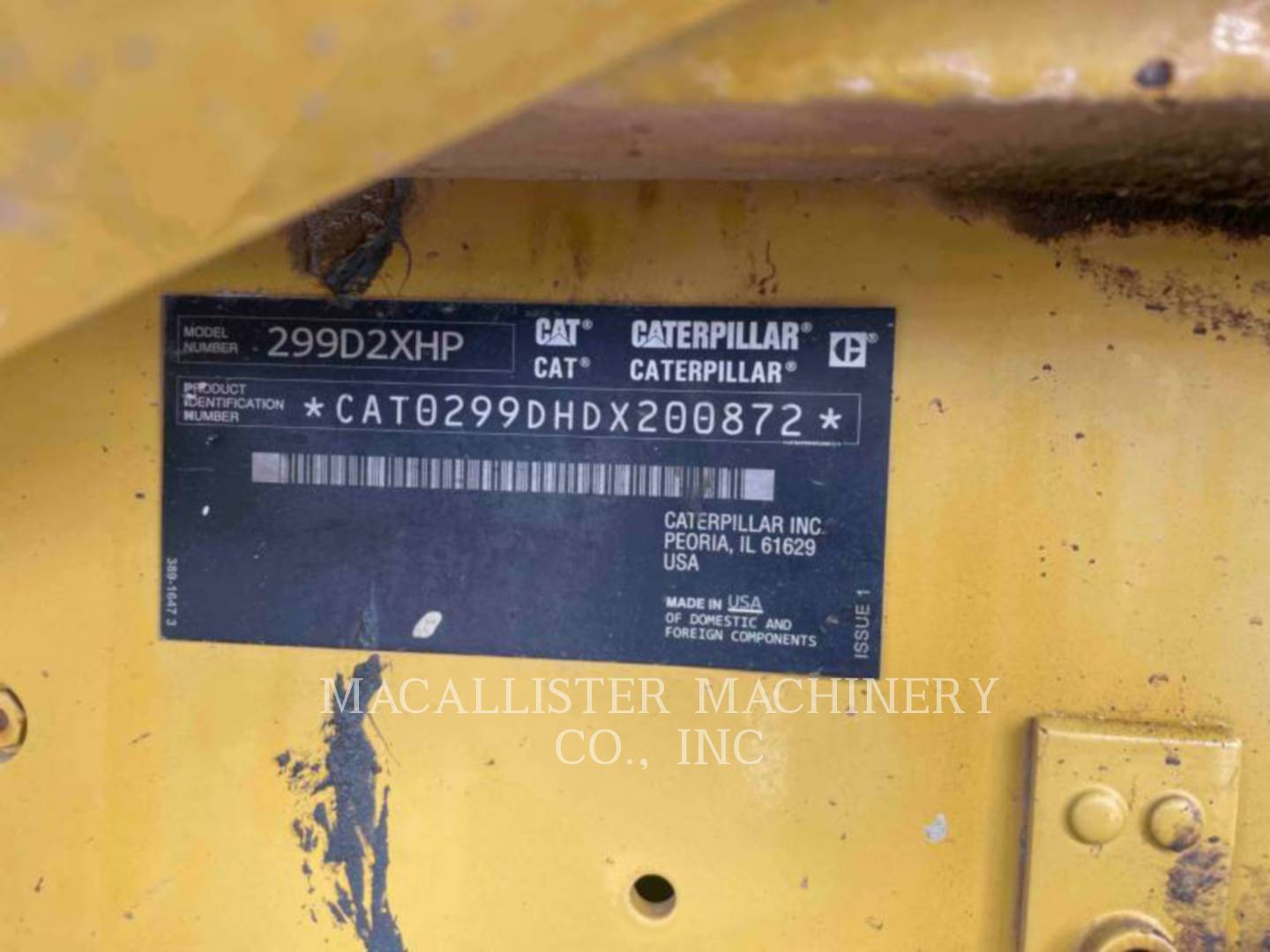 2016 Caterpillar 299D2XHP Misc