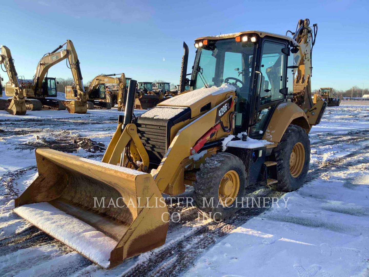 2019 Caterpillar 420F2ST Tractor Loader Backhoe