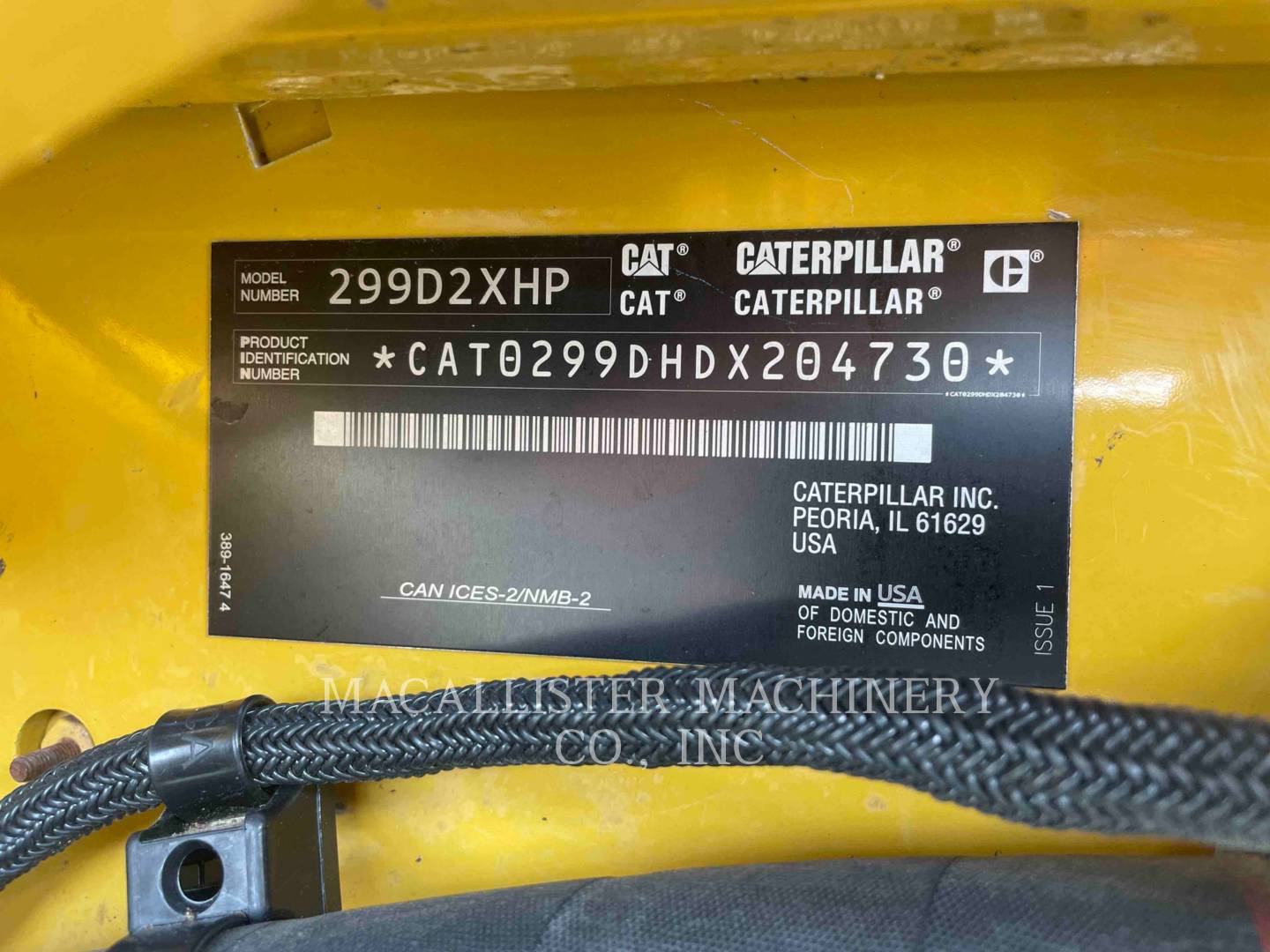 2019 Caterpillar 299D2XHP Misc