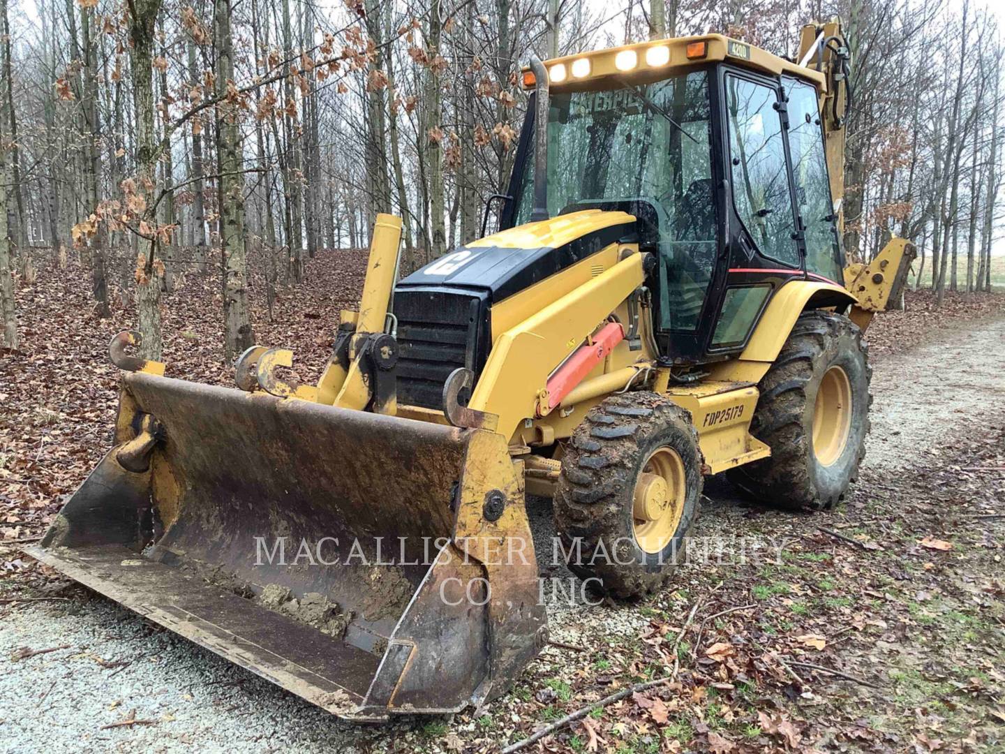 2005 Caterpillar 420D Tractor Loader Backhoe