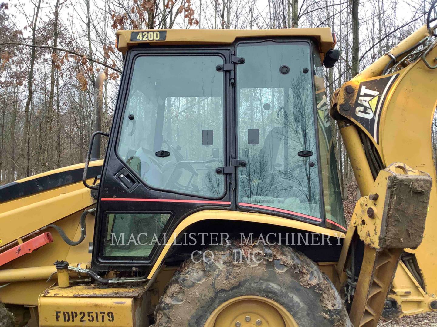 2005 Caterpillar 420D Tractor Loader Backhoe