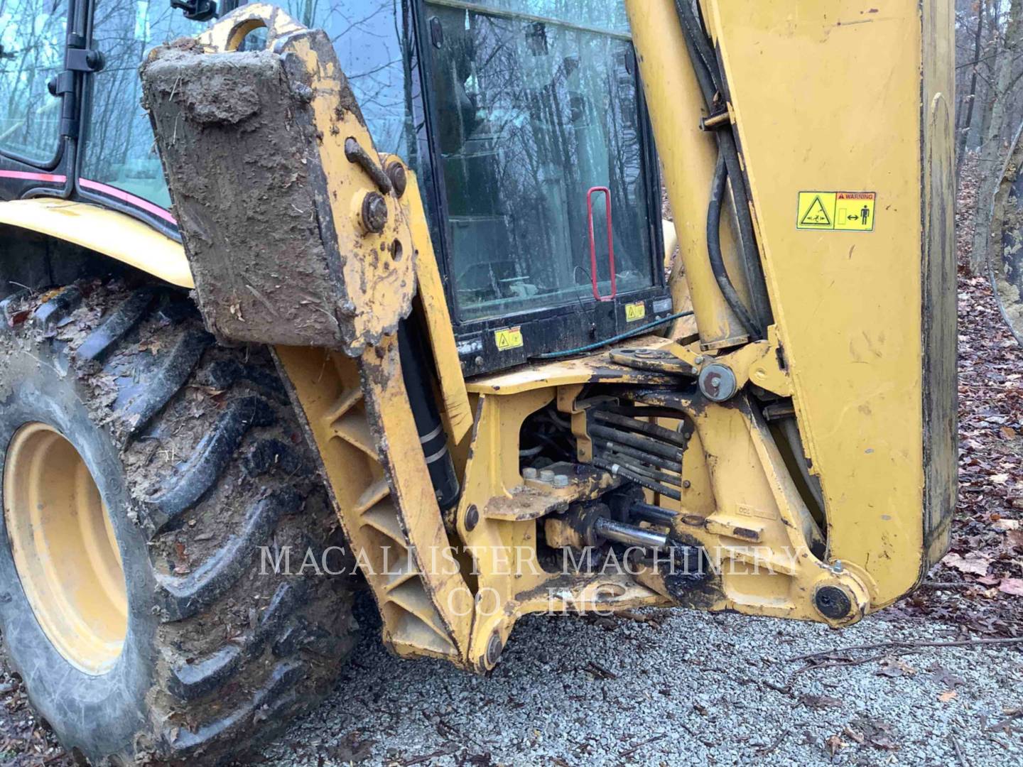 2005 Caterpillar 420D Tractor Loader Backhoe