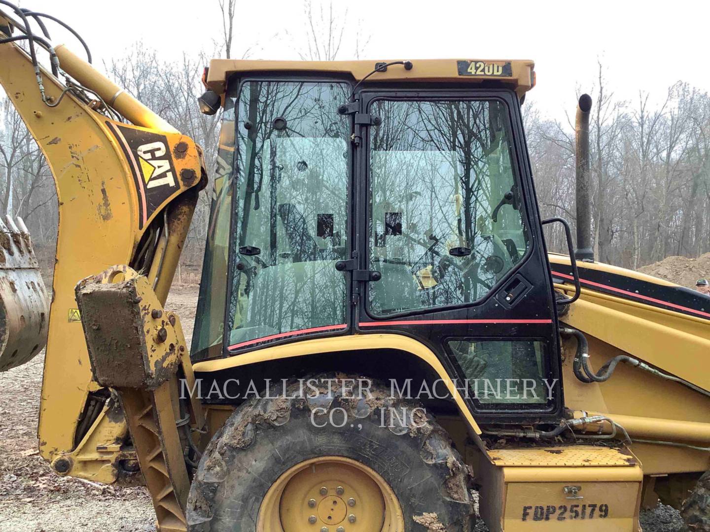 2005 Caterpillar 420D Tractor Loader Backhoe