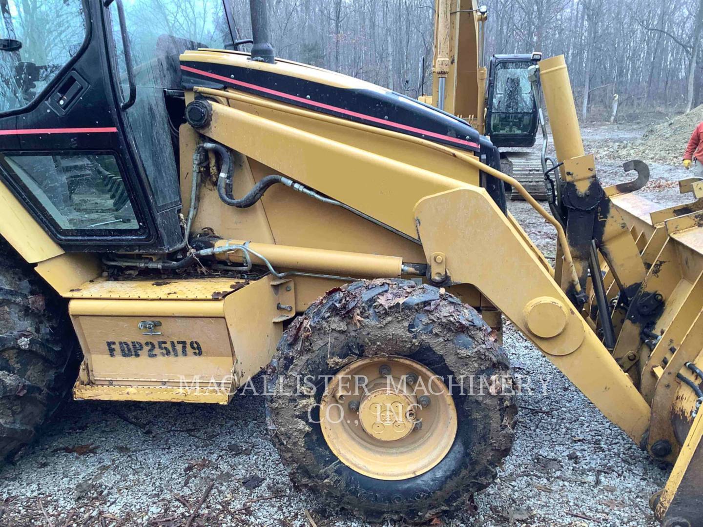 2005 Caterpillar 420D Tractor Loader Backhoe