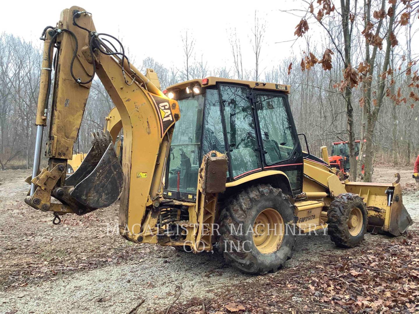 2005 Caterpillar 420D Tractor Loader Backhoe