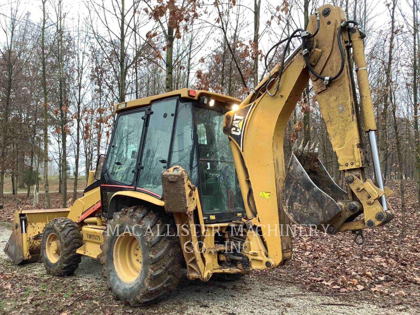 2005 Caterpillar 420D Tractor Loader Backhoe