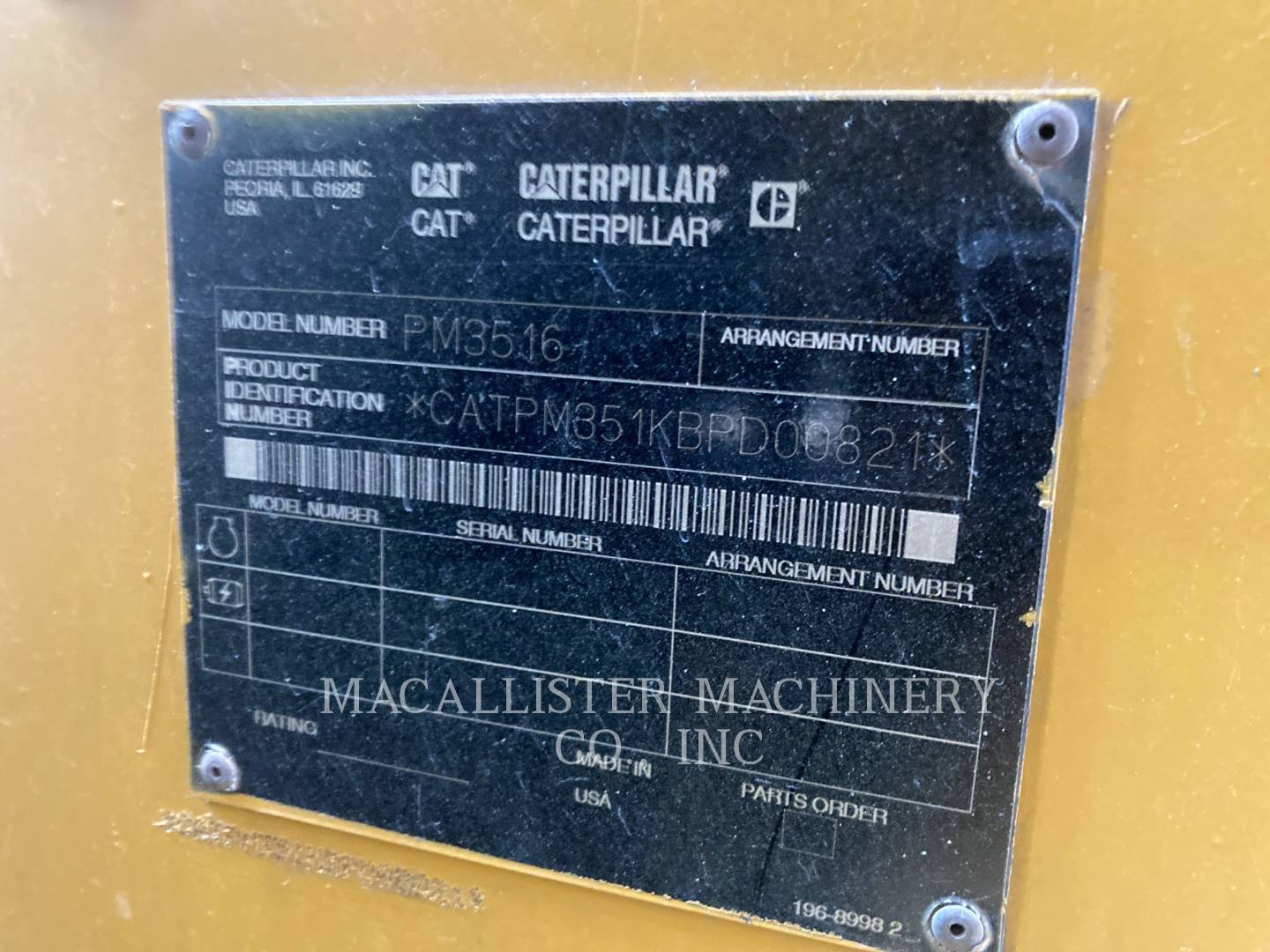 2001 Caterpillar XQ 2000 Generator