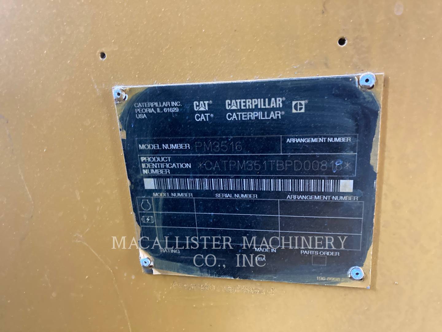 2001 Caterpillar XQ 2000 Generator