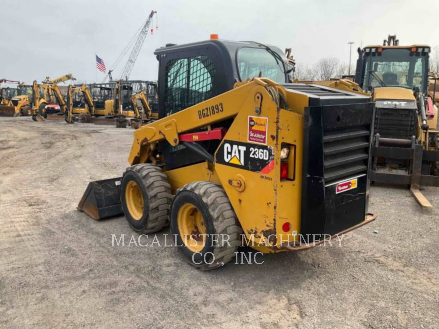 2015 Caterpillar 236D Skid Steer Loader