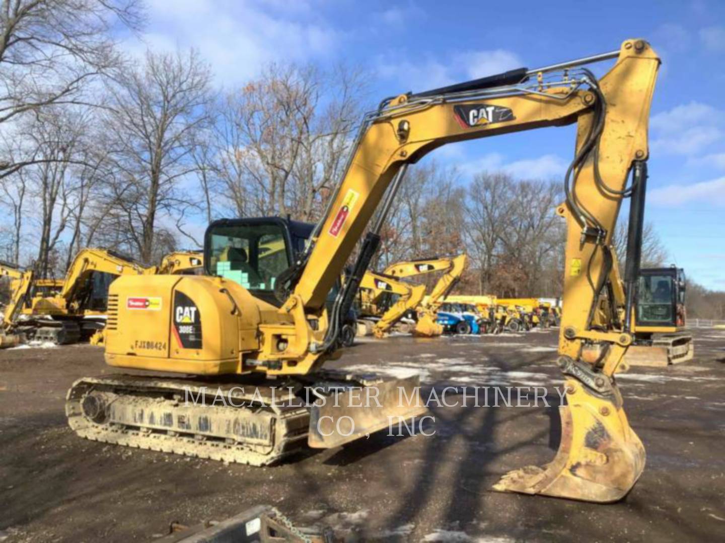 2017 Caterpillar 308 E2 CR SB Excavator