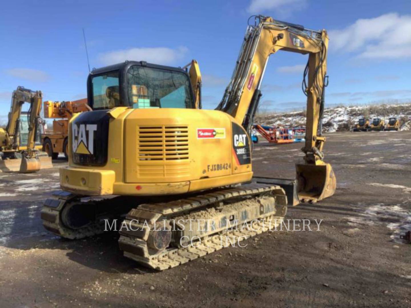 2017 Caterpillar 308 E2 CR SB Excavator