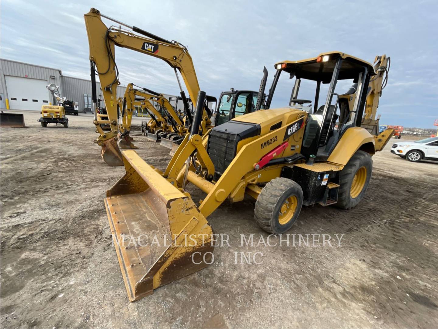 2015 Caterpillar 416F2ST Tractor Loader Backhoe