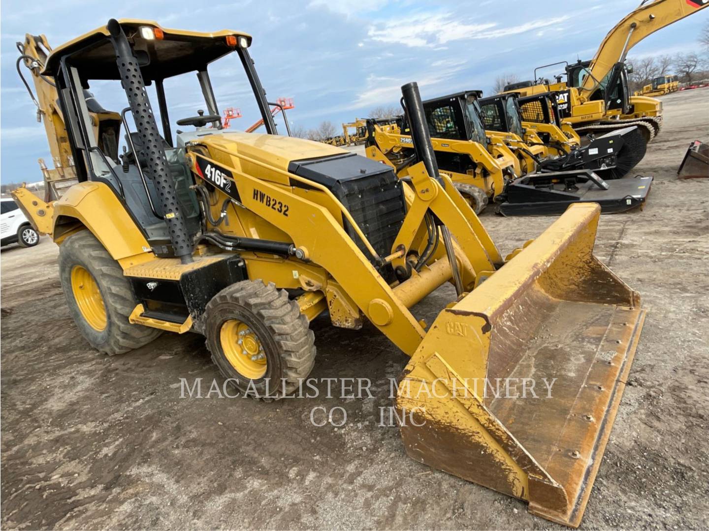 2015 Caterpillar 416F2ST Tractor Loader Backhoe