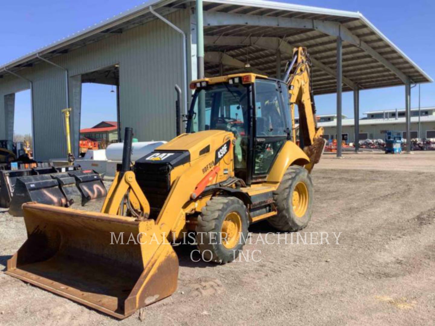 2012 Caterpillar 430FST Tractor Loader Backhoe