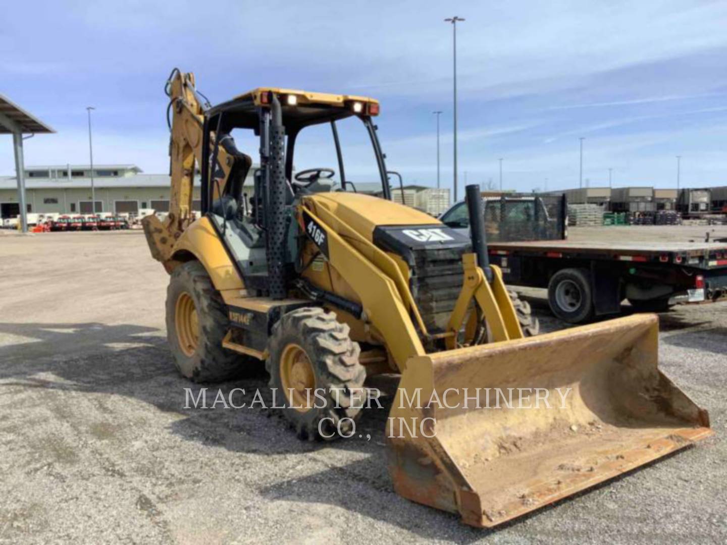 2014 Caterpillar 416FST Tractor Loader Backhoe