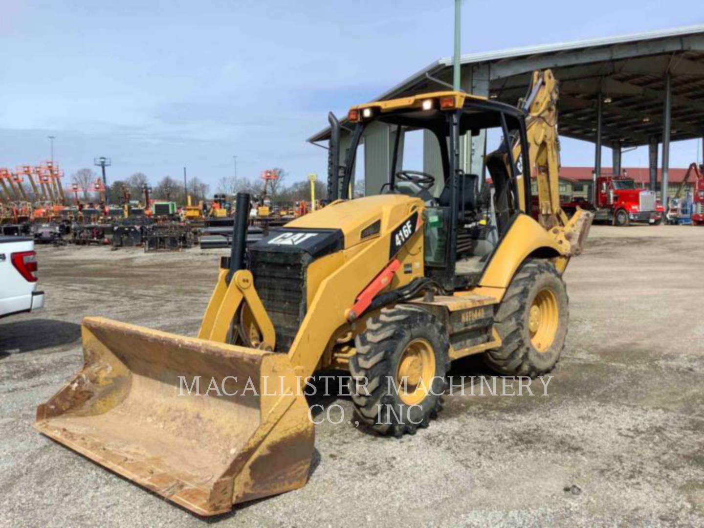 2014 Caterpillar 416FST Tractor Loader Backhoe