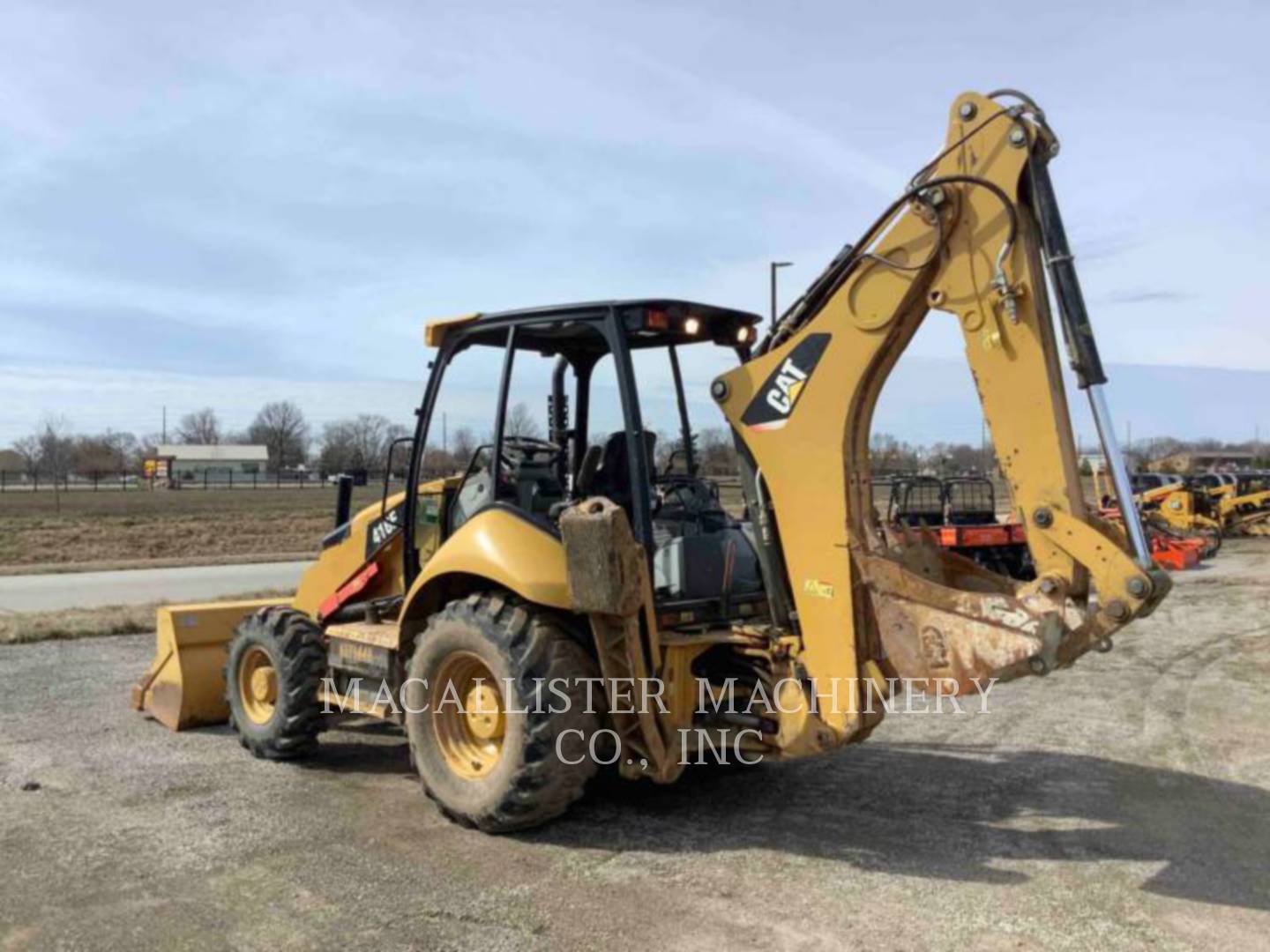 2014 Caterpillar 416FST Tractor Loader Backhoe