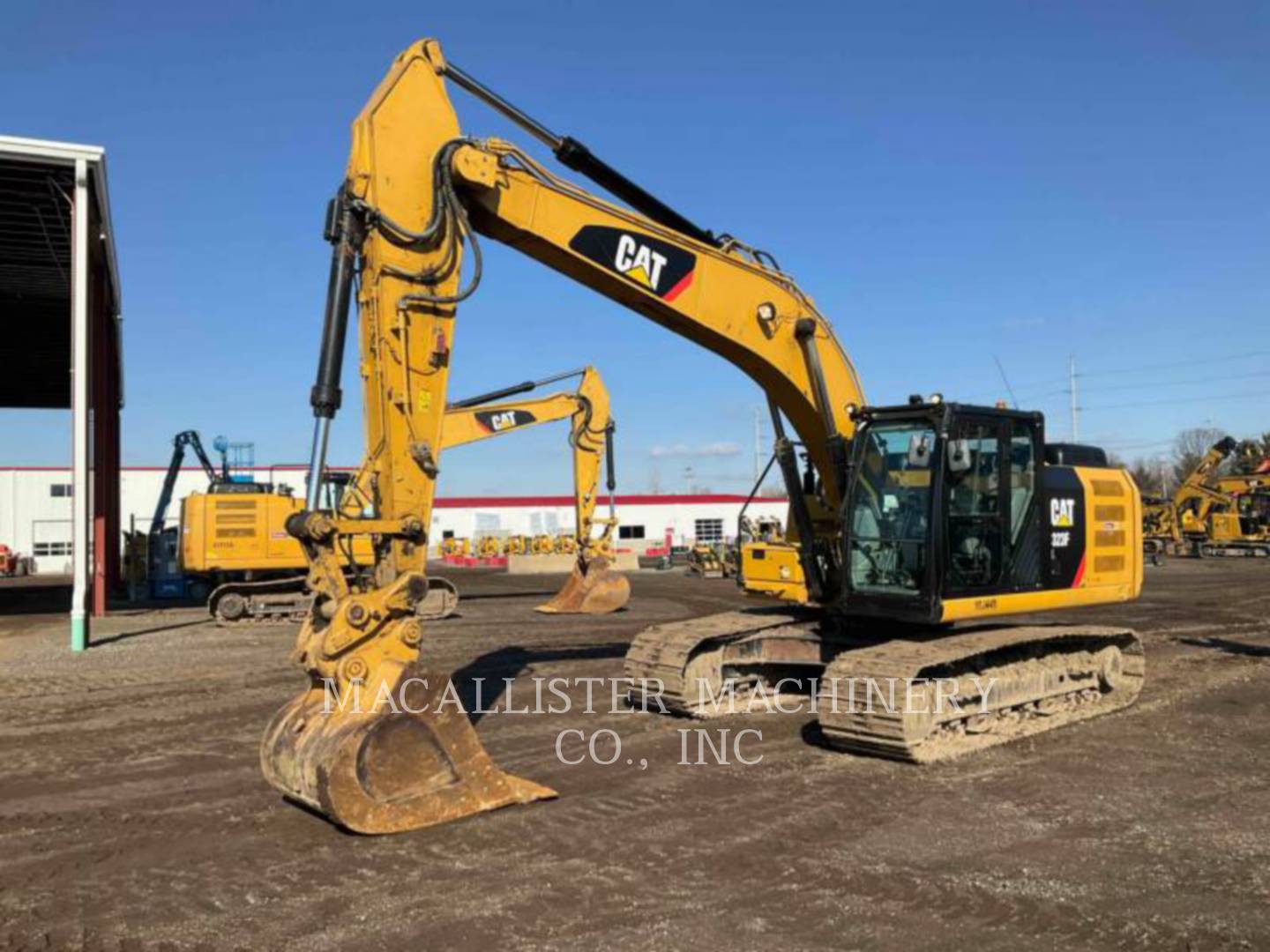 2016 Caterpillar 323 F L Excavator