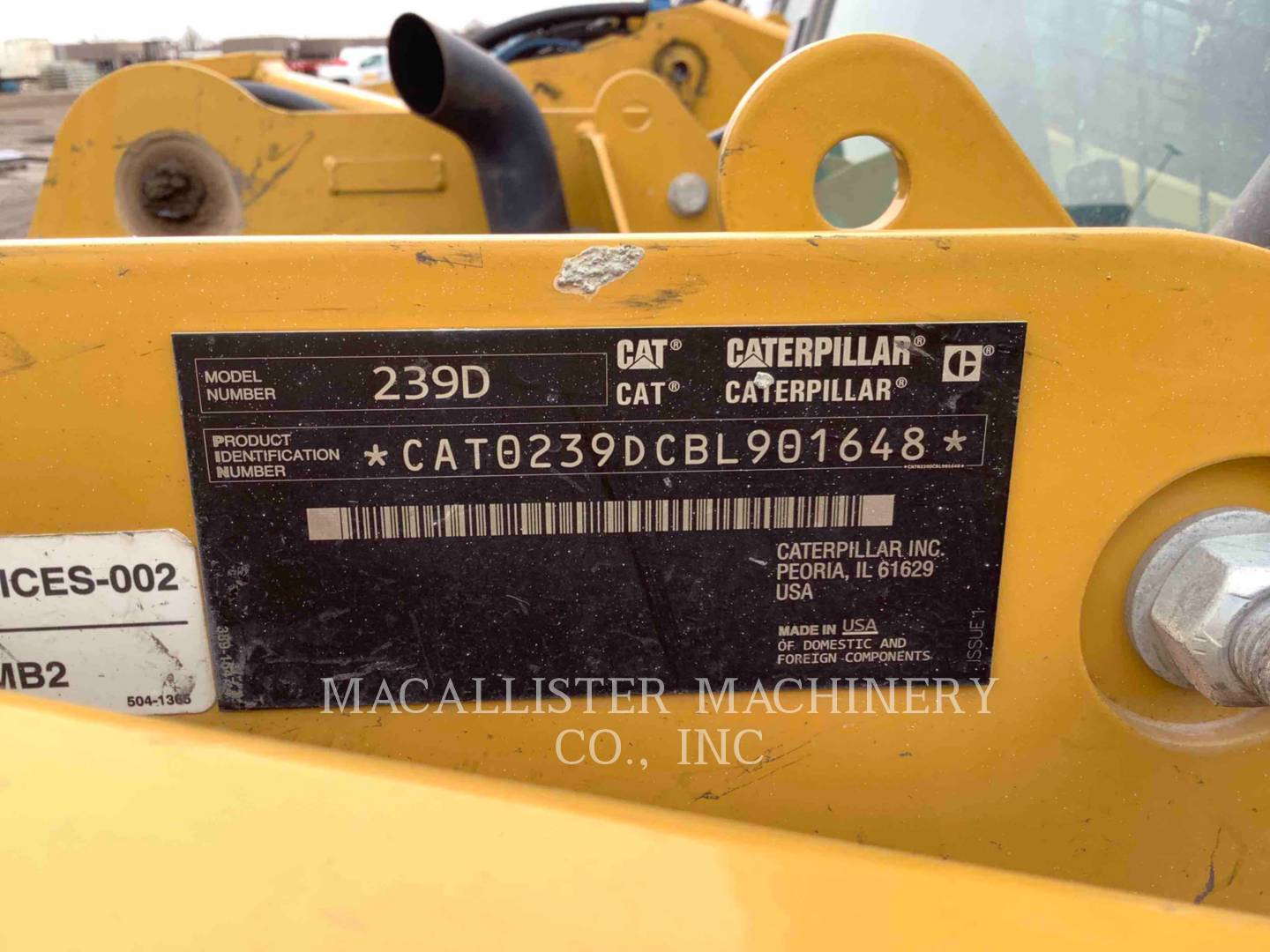 2017 Caterpillar 239D Misc