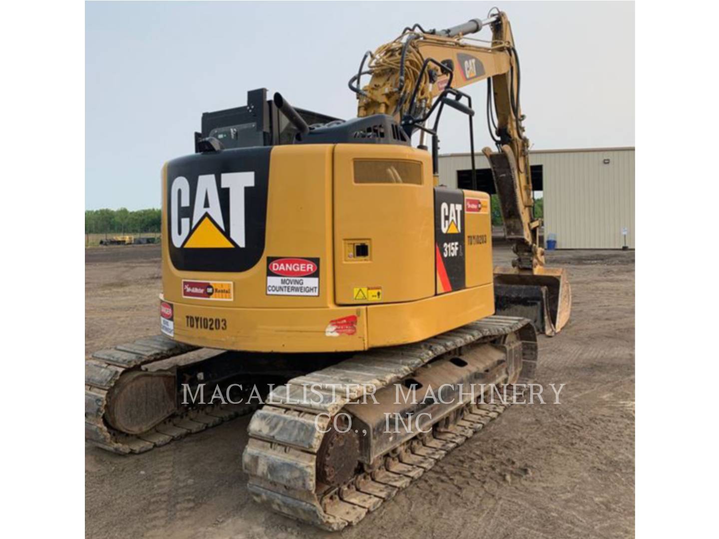 2017 Caterpillar 315FLCR Excavator