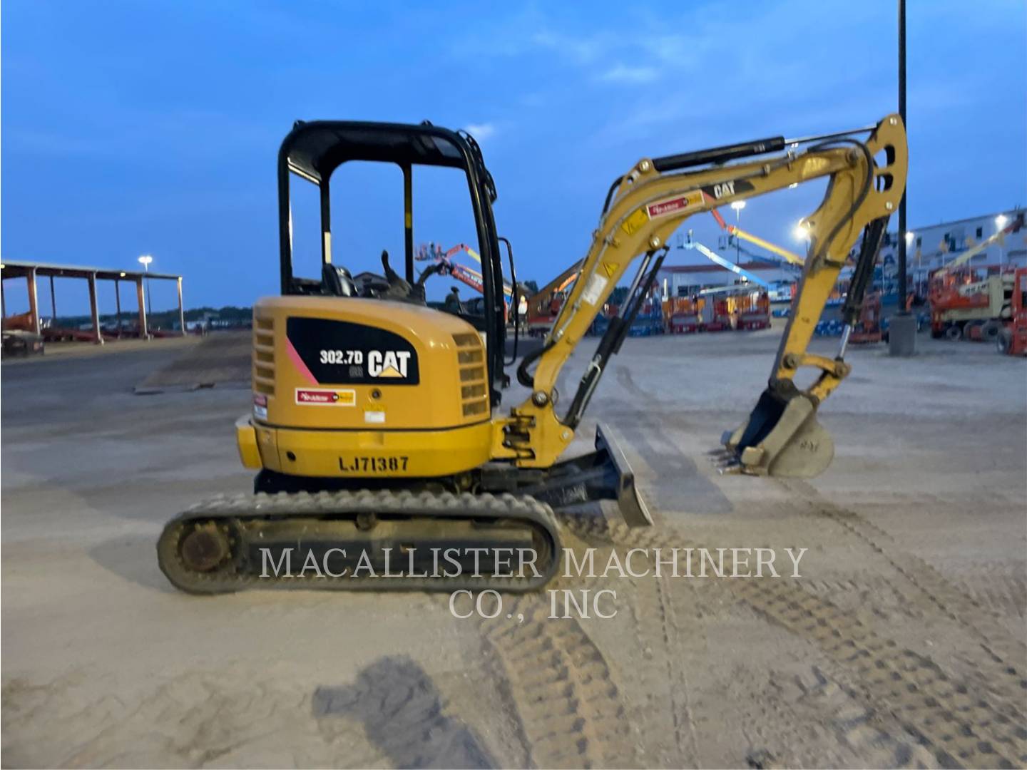 2018 Caterpillar 302.7DCR Excavator