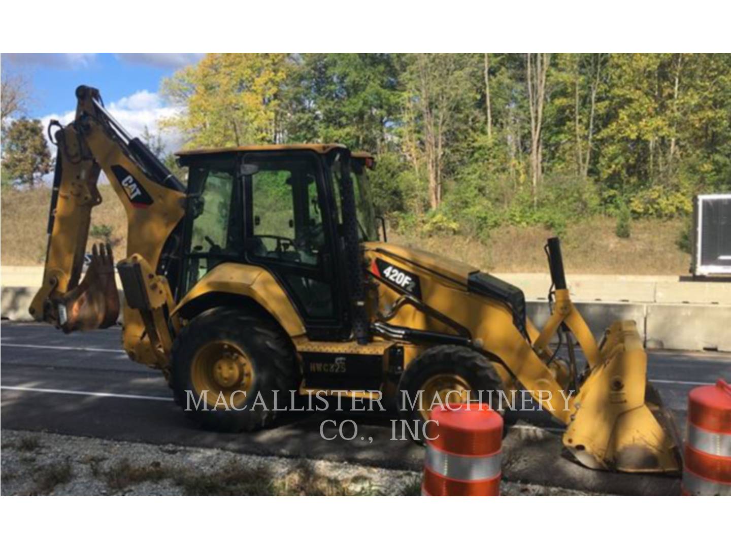 2015 Caterpillar 420F2ST Tractor Loader Backhoe