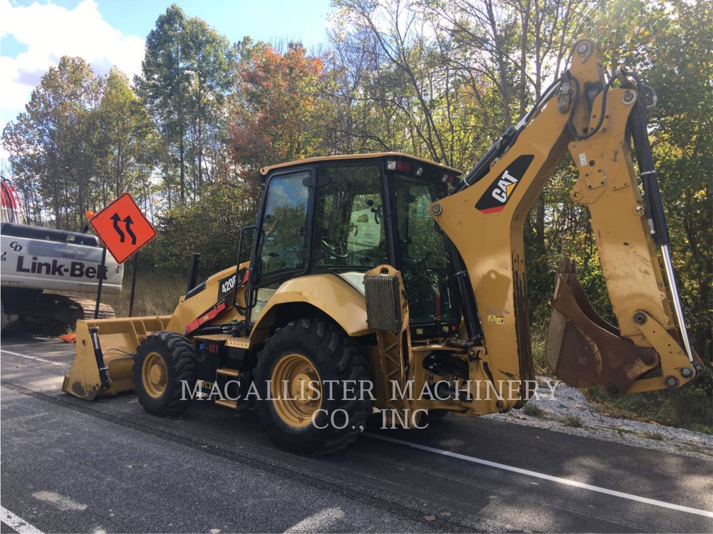 2015 Caterpillar 420F2ST Tractor Loader Backhoe