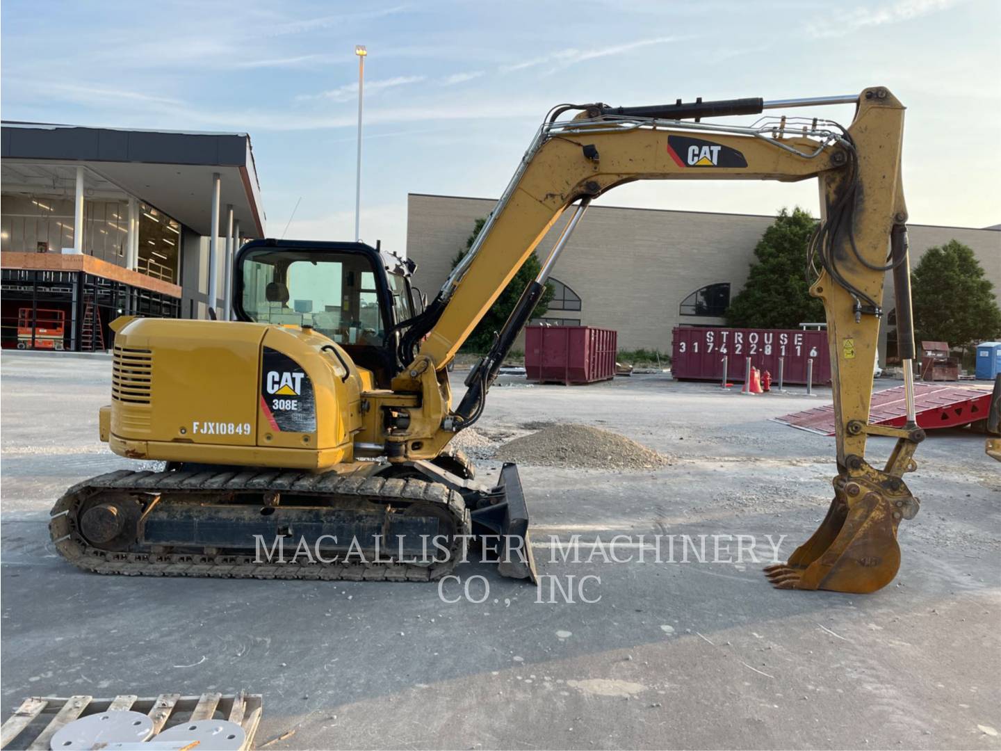 2018 Caterpillar 308E2CRSB Excavator