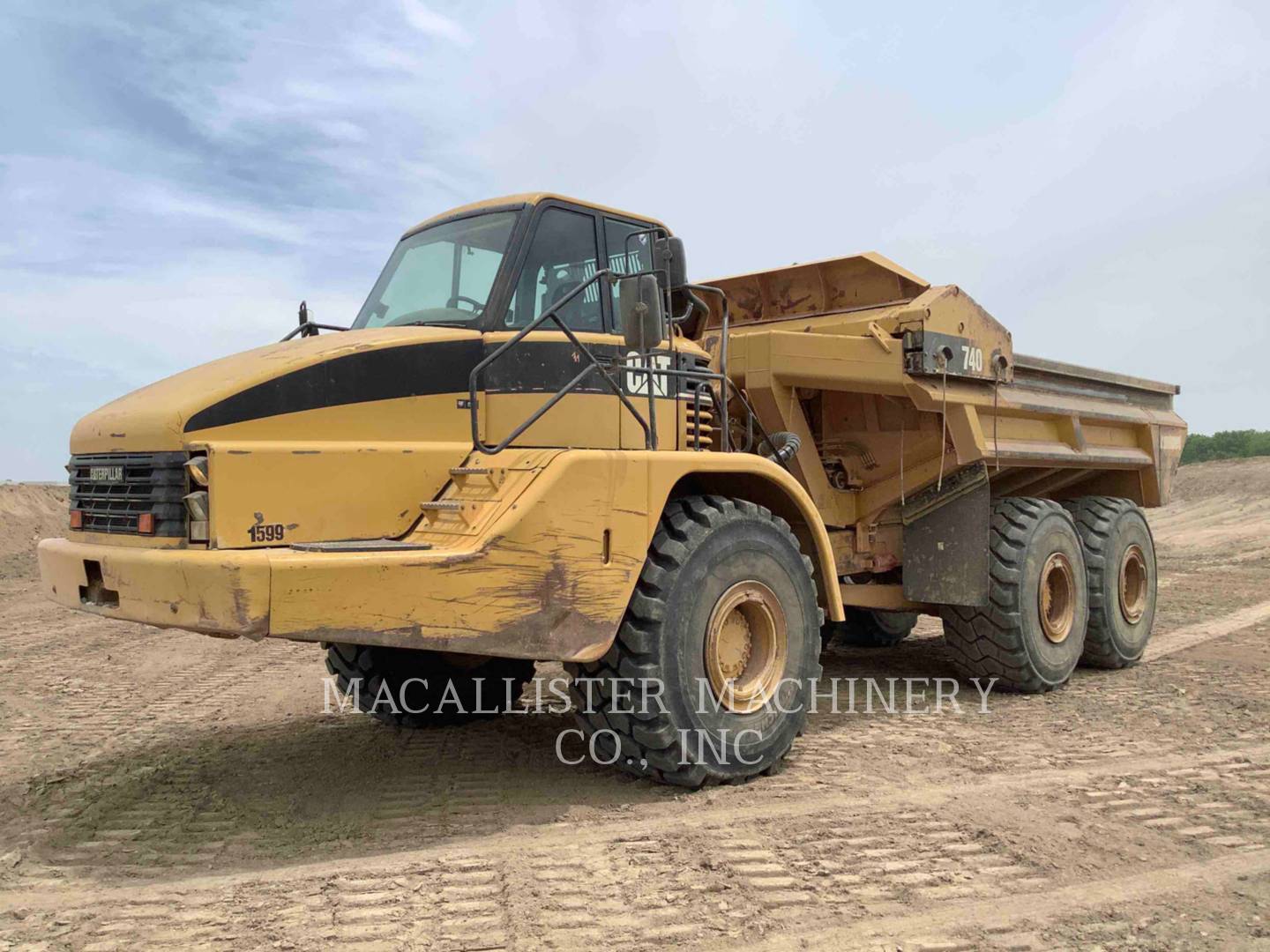 2005 Caterpillar 740EJ Articulated Truck