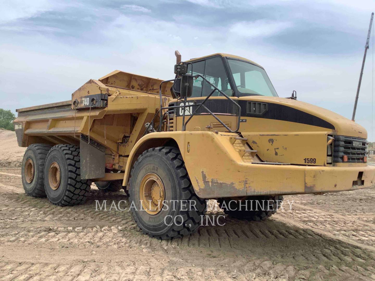 2005 Caterpillar 740EJ Articulated Truck