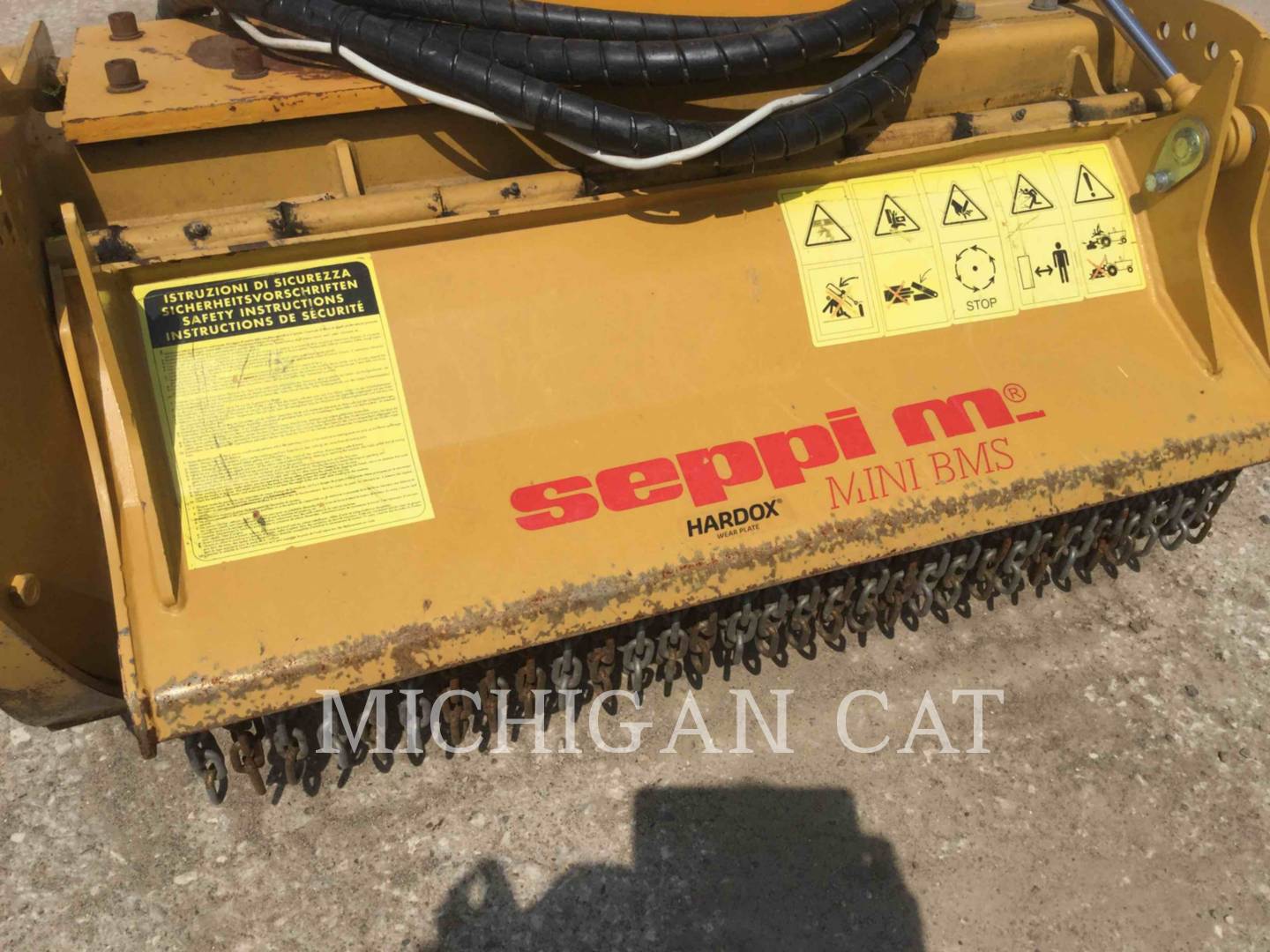 Misc SEPPI.MINI.BMS.105.MULCHING.HEAD Forestry Attachment