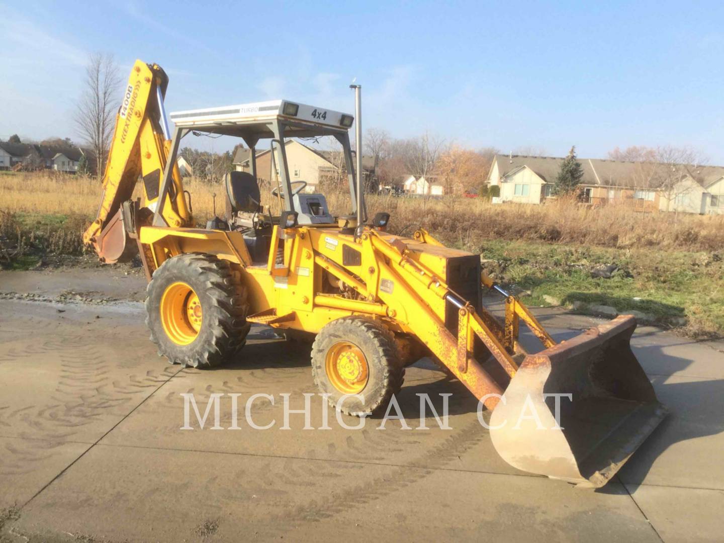 1988 JCB 1400B Tractor Loader Backhoe for sale in NOVI, MI | IronSearch