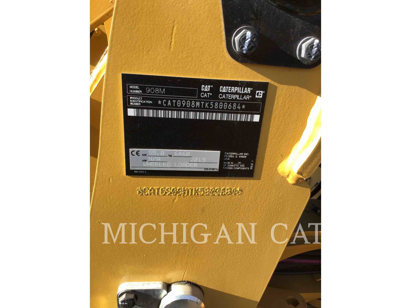 19 Caterpillar 908m A Wheel Loader For Sale In Novi Mi Ironsearch