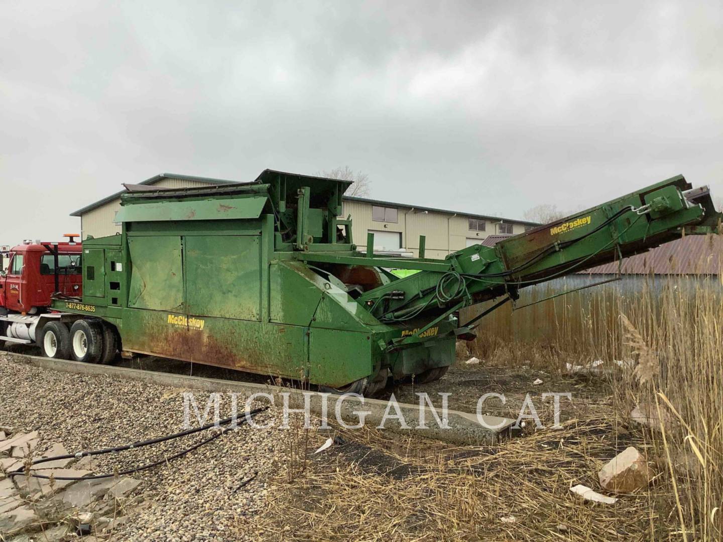 McCloskey 123 SIZER Screening plant