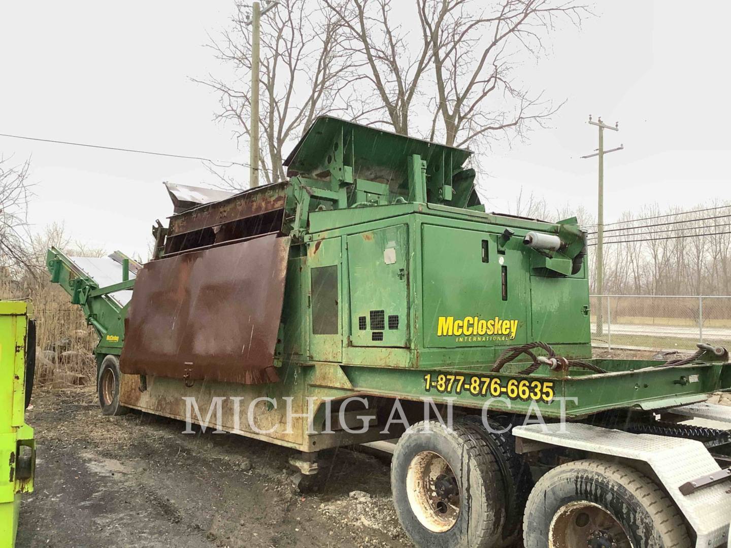 McCloskey 123 SIZER Screening plant