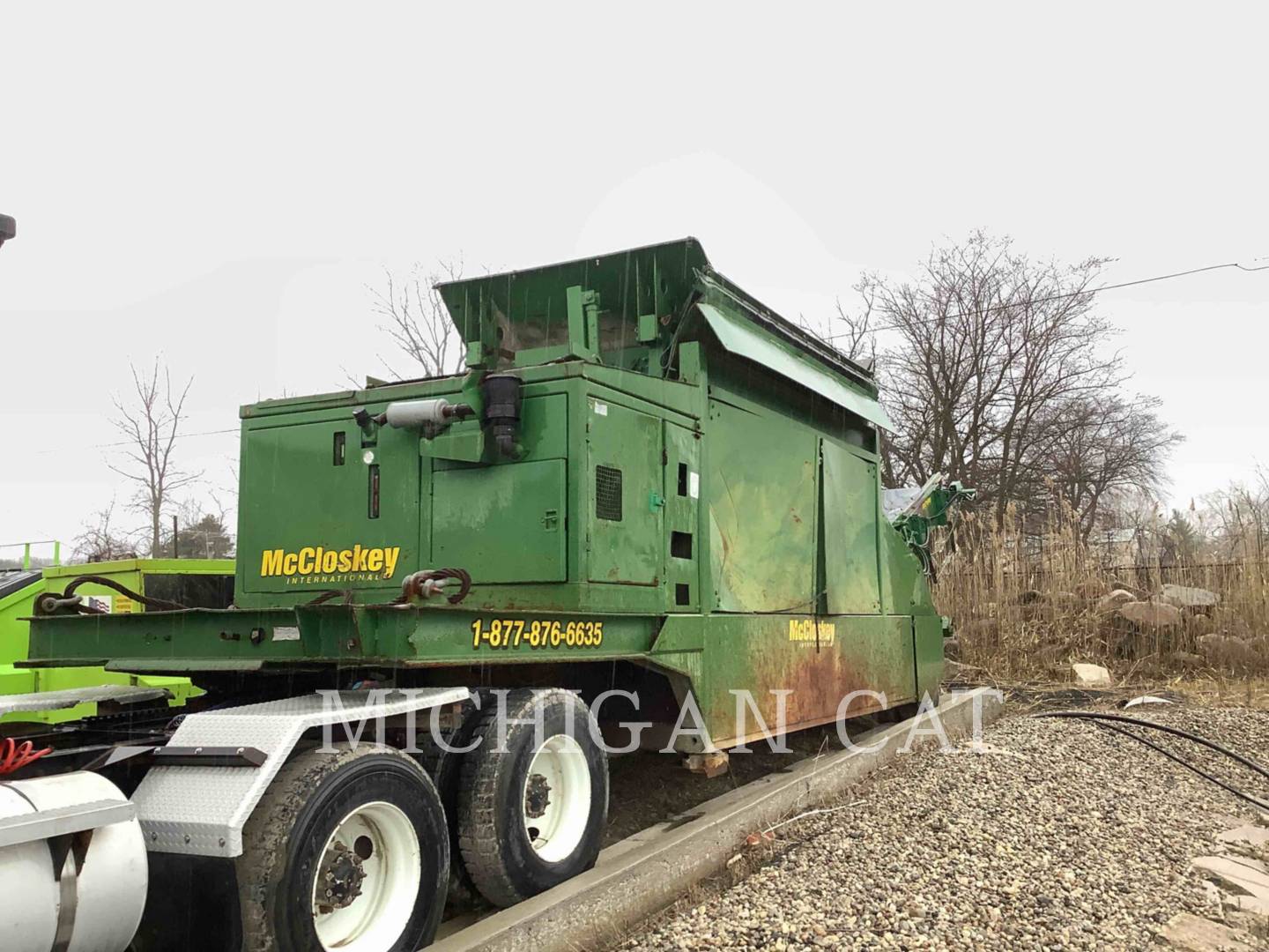 McCloskey 123 SIZER Screening plant