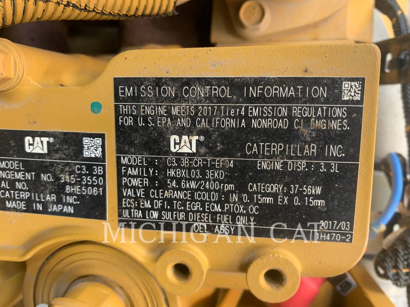 2018 Caterpillar 289D AQ+ Compact Track Loader