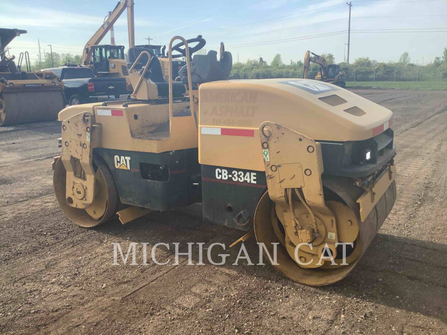 2006 Caterpillar CB334EII Vibratory Double