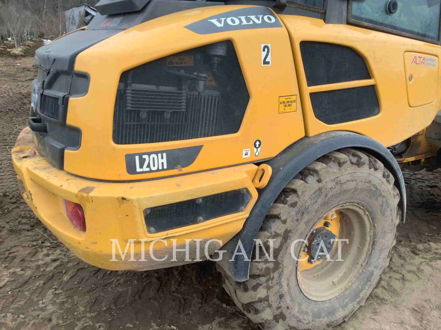 2018 Volvo L20H Wheel Loader