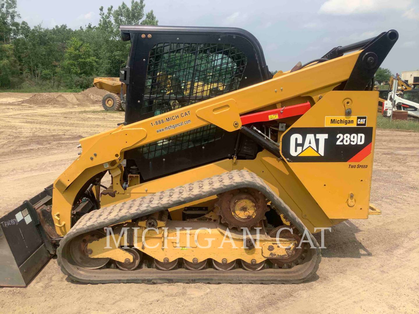 2018 Caterpillar 289D A2Q Compact Track Loader