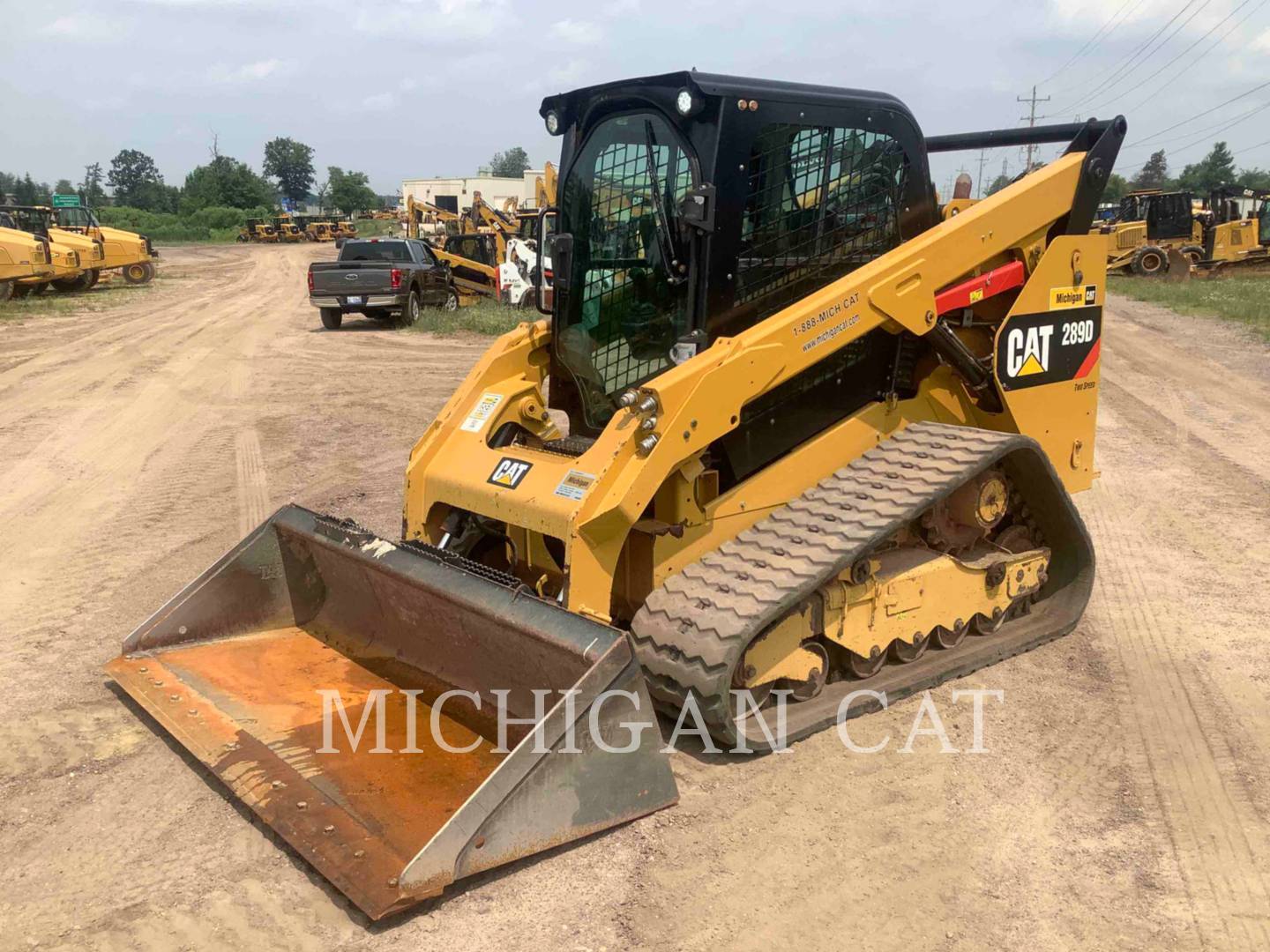 2018 Caterpillar 289D A2Q Compact Track Loader